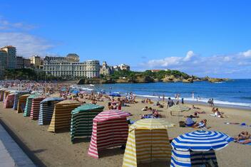 Les plages de Biarritz